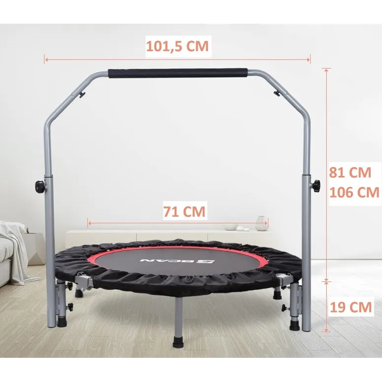 Trampolina Fitness Toncur ST-01 Składana 150 KG