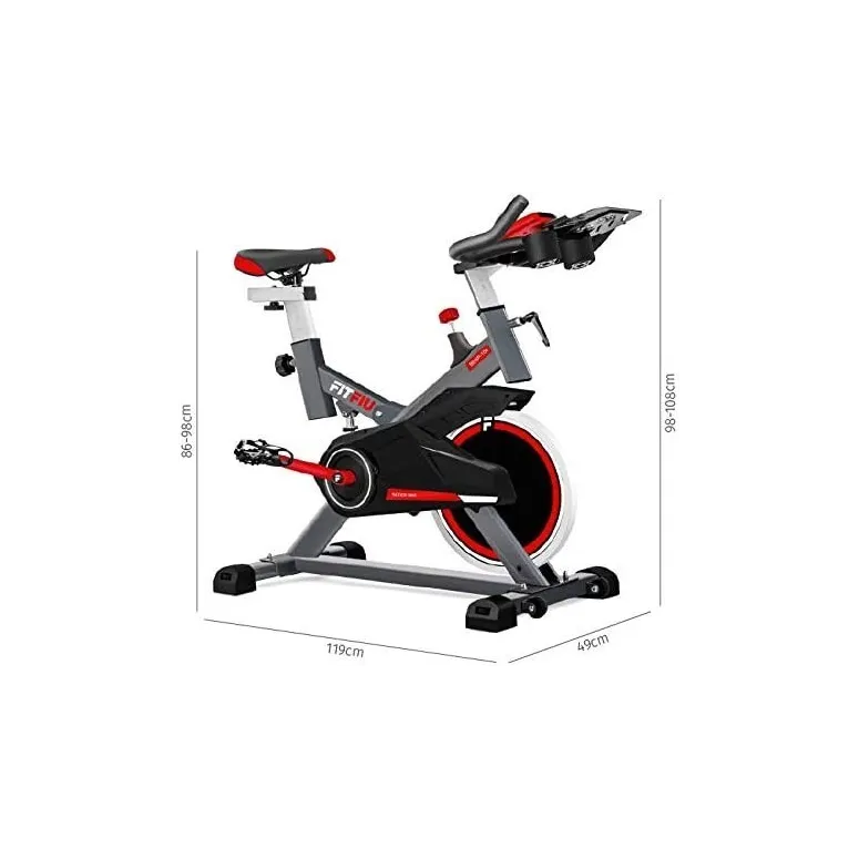 Rower Stacjonarny FITFIU Besp-100 Spinningowy LCD