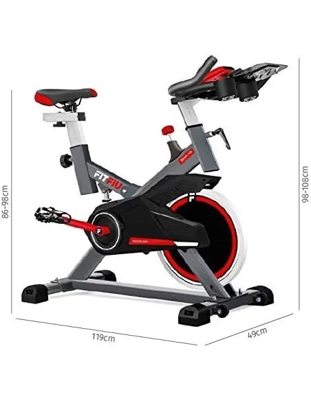 Rower Stacjonarny FITFIU Besp-100 Spinningowy LCD
