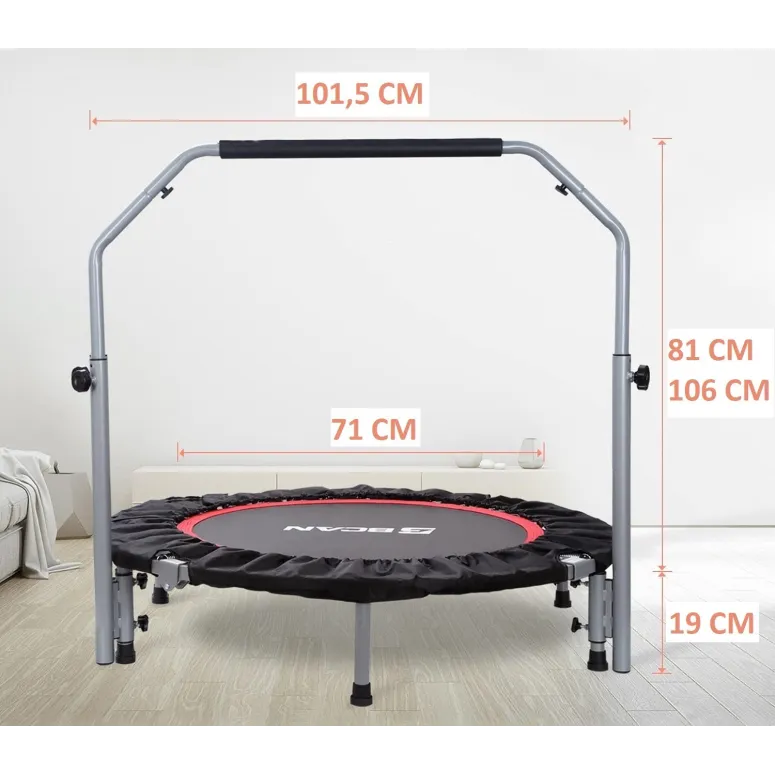 Trampolina Fitness Toncur ST-01 Składana 150 KG