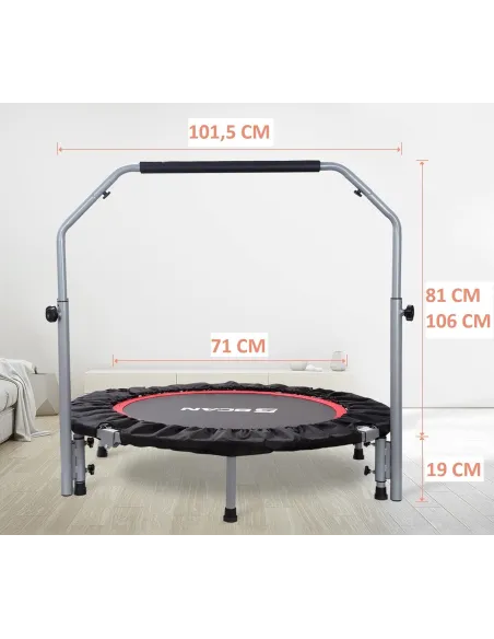 Trampolina Fitness Toncur ST-01 Składana 150 KG