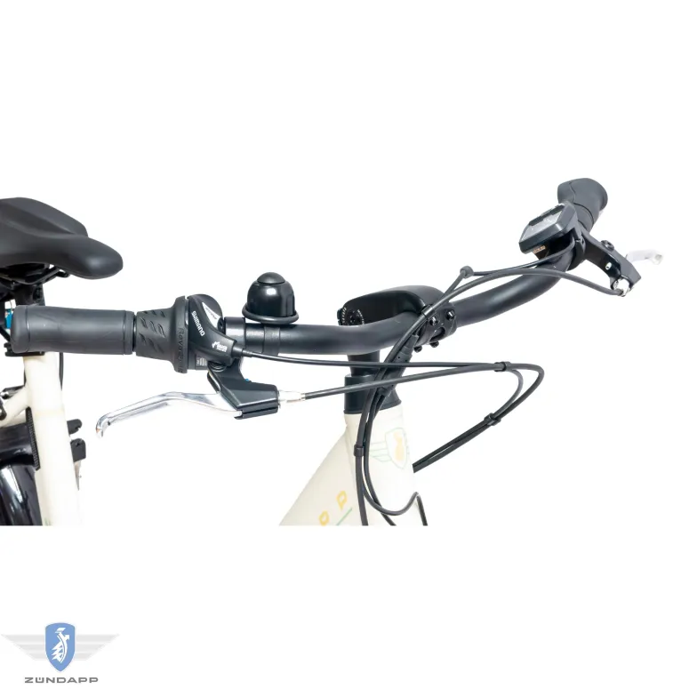 Rower Elektryczny Damski Miejski 26" SHIMANO 250 W Alu Aplikacja 2025 NFC