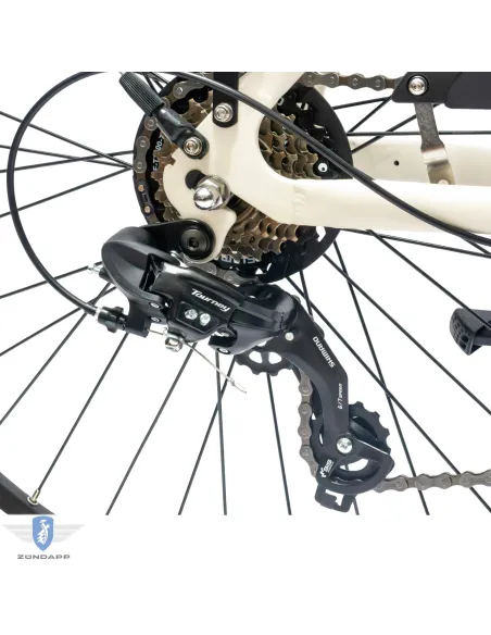 Rower Elektryczny Damski Miejski 26" SHIMANO 250 W Alu Aplikacja 2025 NFC