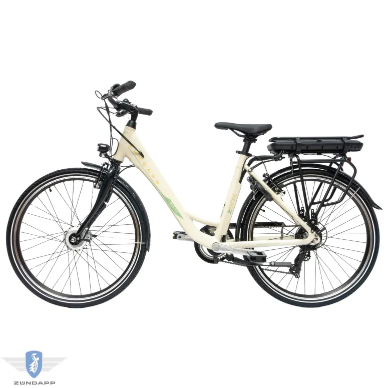 Rower Elektryczny Damski Miejski 26" SHIMANO 250 W Alu Aplikacja 2025 NFC