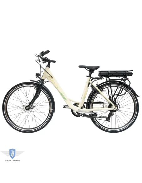 Rower Elektryczny Damski Miejski 26" SHIMANO 250 W Alu Aplikacja 2025 NFC