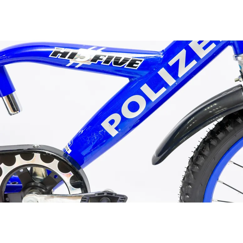 Rower Dziecięcy Chłopięcy Koła 18" POLIZEI Błotniki Dzwonek Stopka Policja