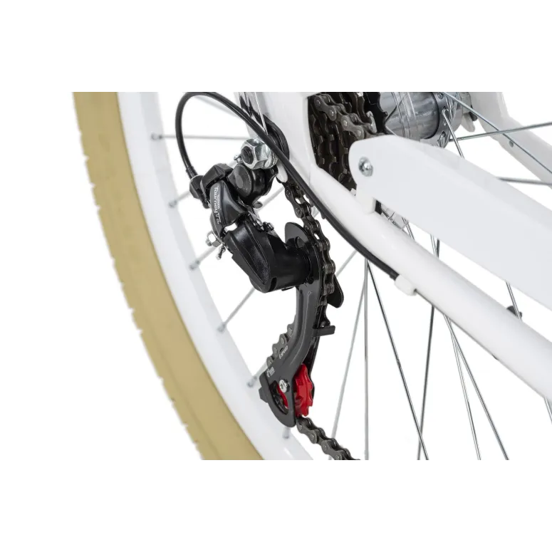 Dziewczęcy Rower 26 Beach Cruiser Miejski 6 Biegów - 6