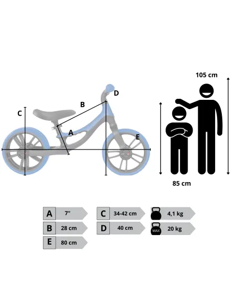 Rower Biegowy Rowerek Dziecięcy 10" GLOBBER 2 lata + Dziewczęcy Chłopięcy