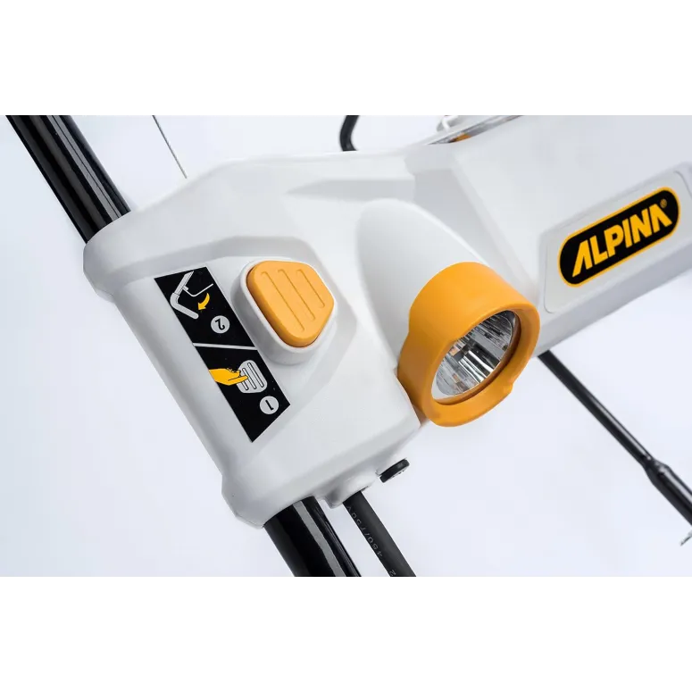 Odśnieżarka Akumulatorowa ALPINA AS 5148 Li 51cm Wyrzut 1-6m 180° Lampy LED