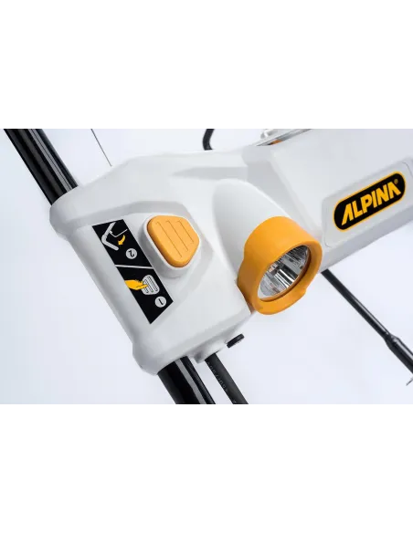 Odśnieżarka Akumulatorowa ALPINA AS 5148 Li 51cm Wyrzut 1-6m 180° Lampy LED