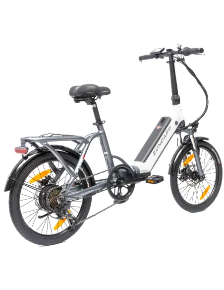 Rower Elektryczny Męski Damski Składany 20" SHIMANO Tarcze 250 W LCD Alu