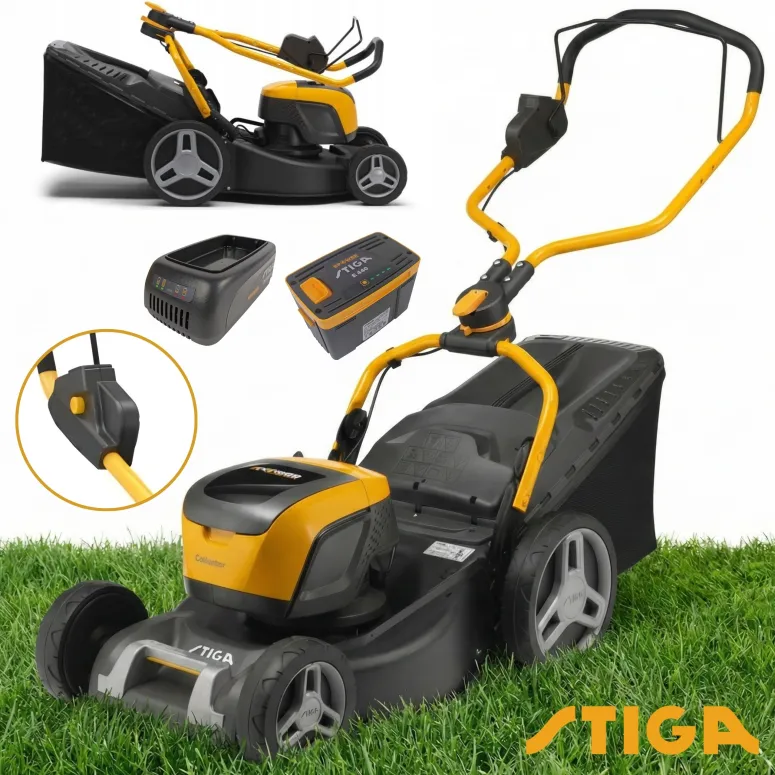 Kosiarka Akumulatorowa Stiga Collector 548e 48V Ładowarka Akumulator 4Ah