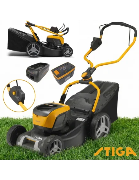 Kosiarka Akumulatorowa Stiga Collector 548e 48V Ładowarka Akumulator 4Ah