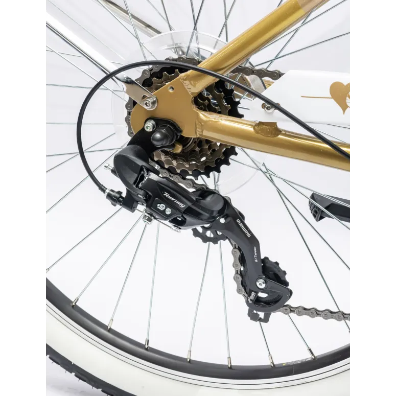 Rower Damski Męski Miejski Koła 26 Aluminium Torpedo SHIMANO Stopka Vintage