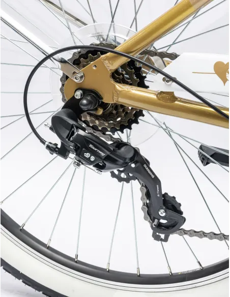 Rower Damski Męski Miejski Koła 26 Aluminium Torpedo SHIMANO Stopka Vintage