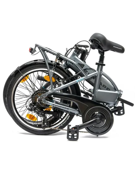 Elektryczny Rower Miejski 20 ALU Składak Męski Damski E-bike Zasięg 60km