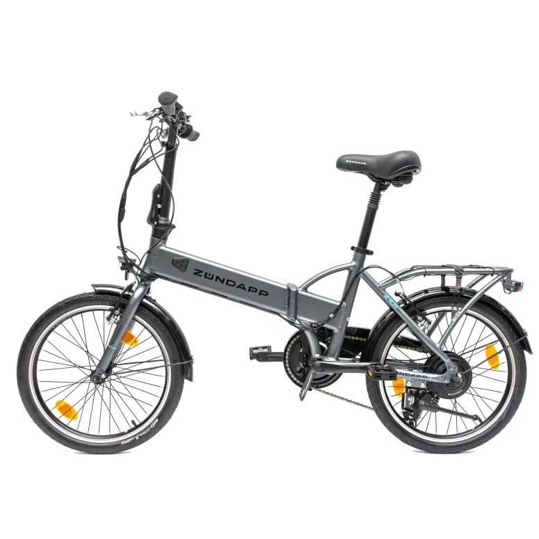 Elektryczny Rower Miejski 20 ALU Składak Męski Damski E-bike Zasięg 60km