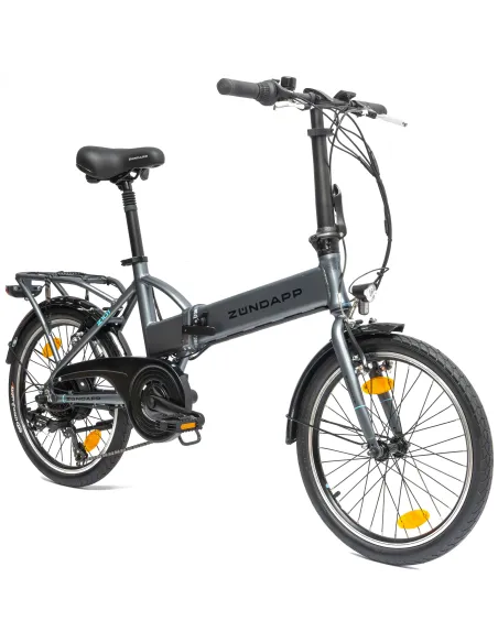 Elektryczny Rower Miejski 20 ALU Składak Męski Damski E-bike Zasięg 60km
