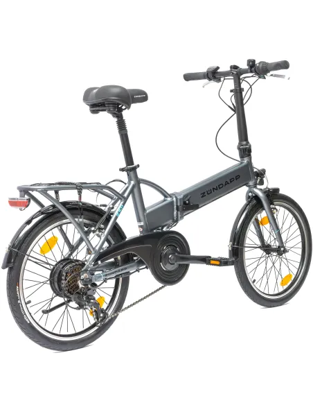 Elektryczny Rower Miejski 20 ALU Składak Męski Damski E-bike Zasięg 60km