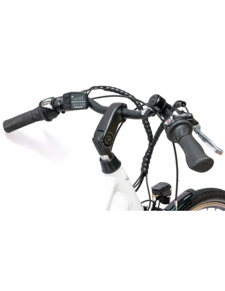 Elektryczny Rower Trekkingowy 28 Alu Bagażnik Światła Stopka Wspomaganie