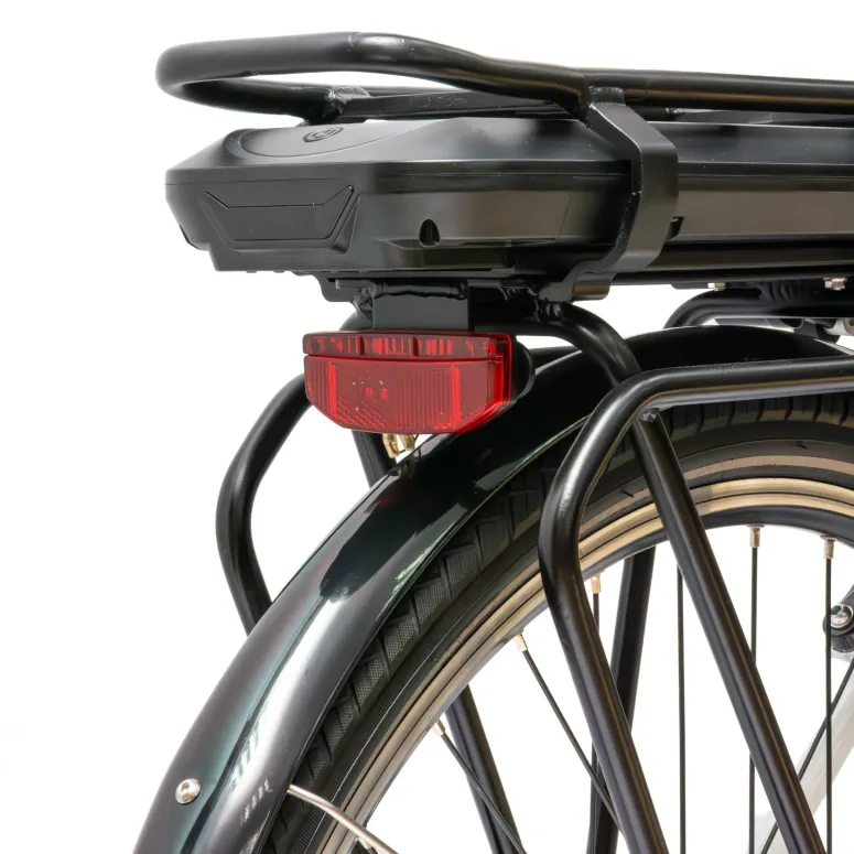 Elektryczny Rower Trekkingowy 28 Alu Bagażnik Światła Stopka Wspomaganie