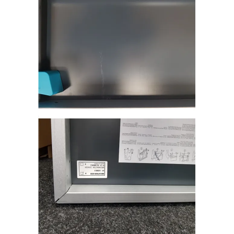 Stół Do Tenisa Stołowego Cornilleau 300x Outdoor Szary Składany Hamulce 5mm