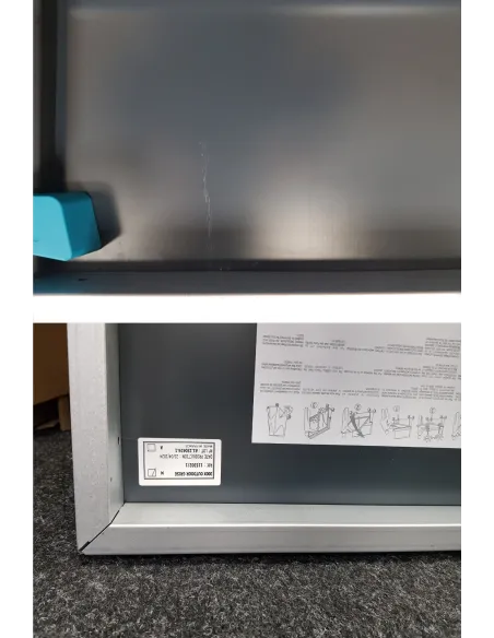 Stół Do Tenisa Stołowego Cornilleau 300x Outdoor Szary Składany Hamulce 5mm