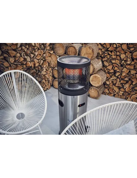 Parasol Ogrzewacz Tarasowy Gazowy Enders Polo 2.0 Stal Nierdzewna 3-6 KW