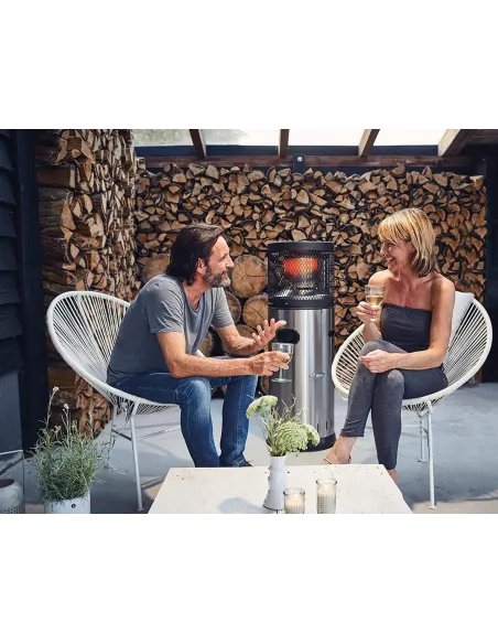 Parasol Ogrzewacz Tarasowy Gazowy Enders Polo 2.0 Stal Nierdzewna 3-6 KW