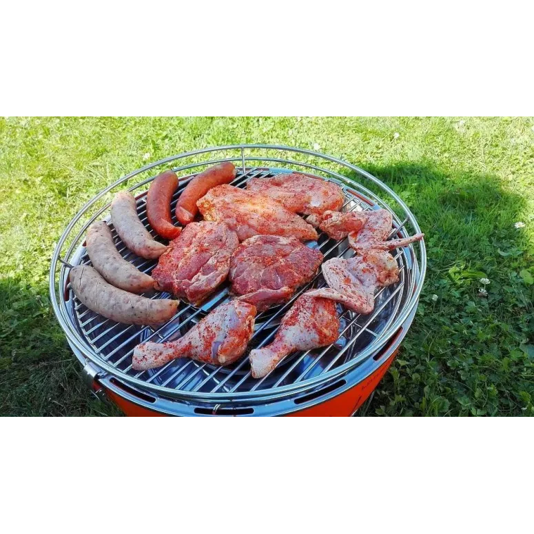 Grill Węglowy Przenośny LotusGrill Classic G340 Bezdymny Stal Nierdzewna