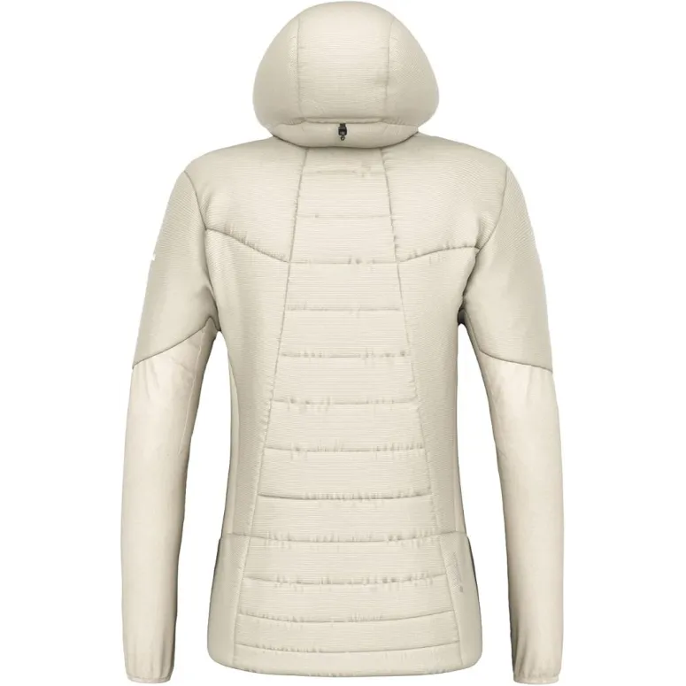 Kurtka Damska SALEWA ORTLES HYB TWR Wodoodporna Wiatroszczelna Oatmetal L