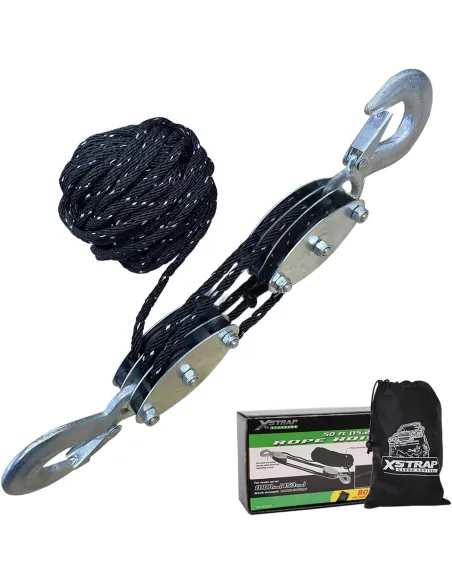 Wytrzymała Wciągarka Linowa XSTRAP STANDARD O Udźwigu 453-907 kg 15,24 m