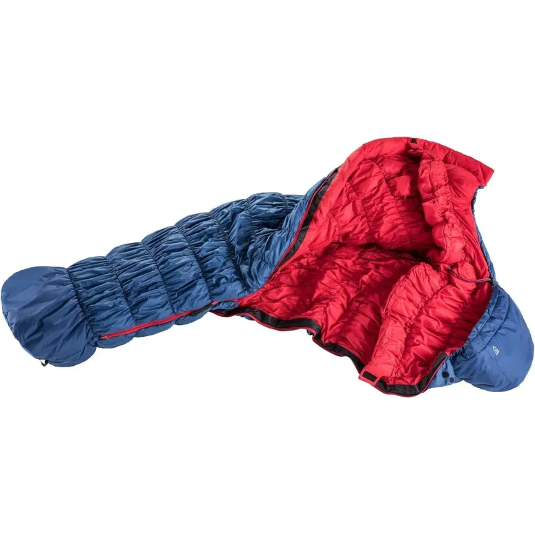 Śpiwór Turystyczny Mumia Deuter Exosphere -10° Wodoodporny Kaptur 185cm