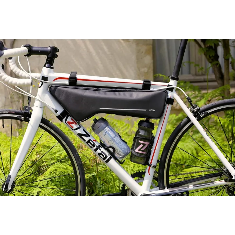 Torba Rowerowa Na Ramę Zefal Adventure C4 Wodoodporna 4,2 L Czarna Sakwa