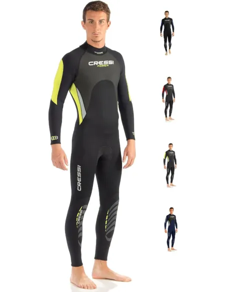 Pianka Do Nurkowania Męska Kombinezon Pełny Lekki Cressi Morea Full 3mm r.L