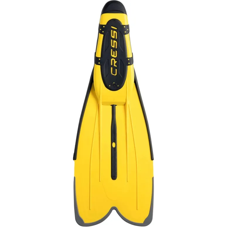 Płetwy Do Nurkowania Snorkelingu Cressi Agua Lekkie Żółte Dopasowane 35/36