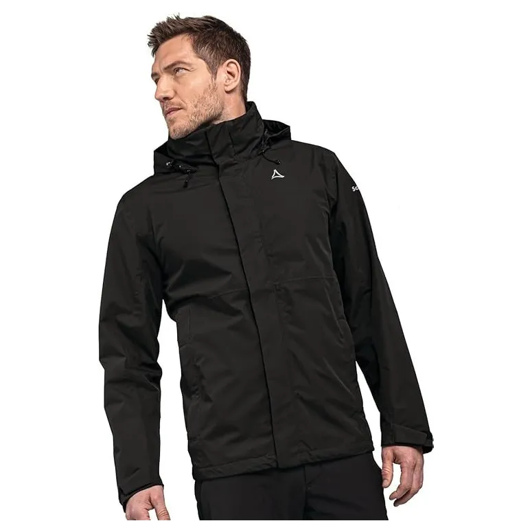 Kurtka Męska Zimowa Schöffel Gmund Black Parka Wodoodporna Oddychająca r.54