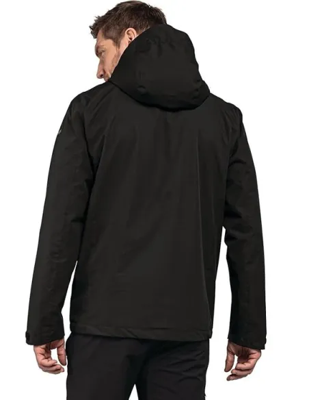 Kurtka Męska Zimowa Schöffel Gmund Black Parka Wodoodporna Oddychająca r.54