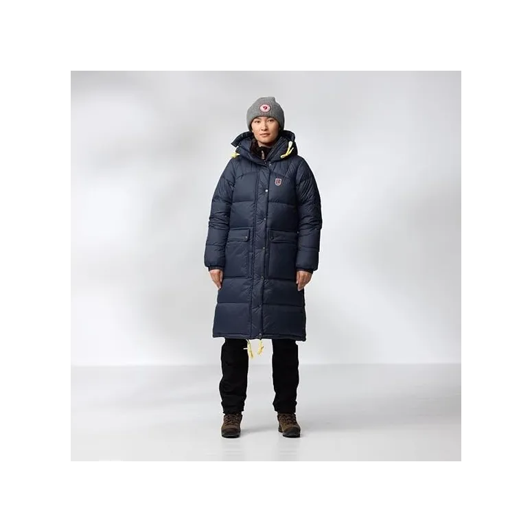 Kurtka Zimowa Damska Fjallraven Expedition Long Down Parka Puchowa r. M