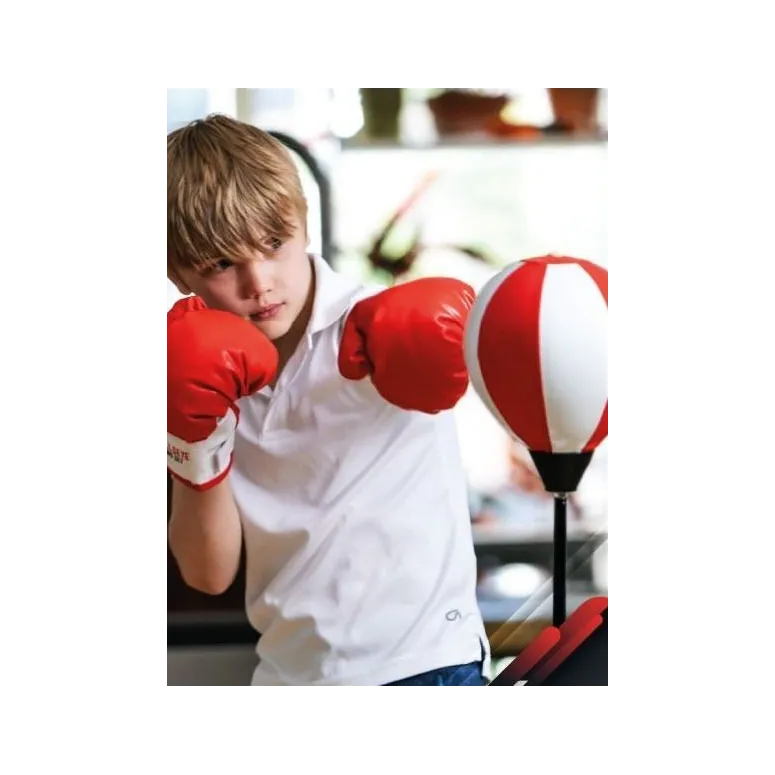 Zestaw Bokserski Dla Dzieci Whoobli Bullseye Gruszka + Rękawice 3-10 lat