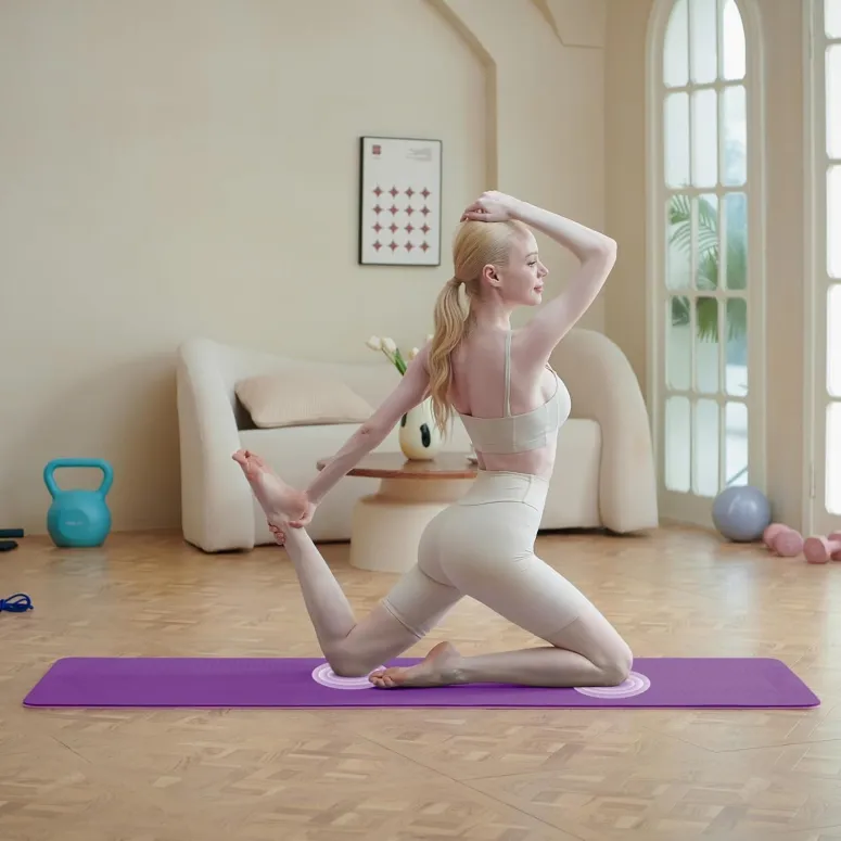 Mata Fitness Do Jogi Good Nite Yoga Do Ćwiczeń Antypoślizgowa Grubość 6mm