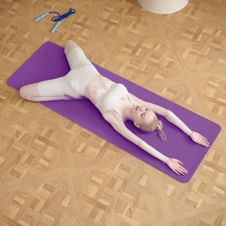 Mata Fitness Do Jogi Good Nite Yoga Do Ćwiczeń Antypoślizgowa Grubość 6mm