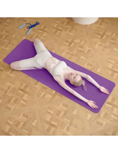 Mata Fitness Do Jogi Good Nite Yoga Do Ćwiczeń Antypoślizgowa Grubość 6mm