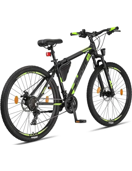 Rower Górski Uniwersalny 27,5 ALU MTB Tarcze Cyngle 21 bieg Światła Unisex