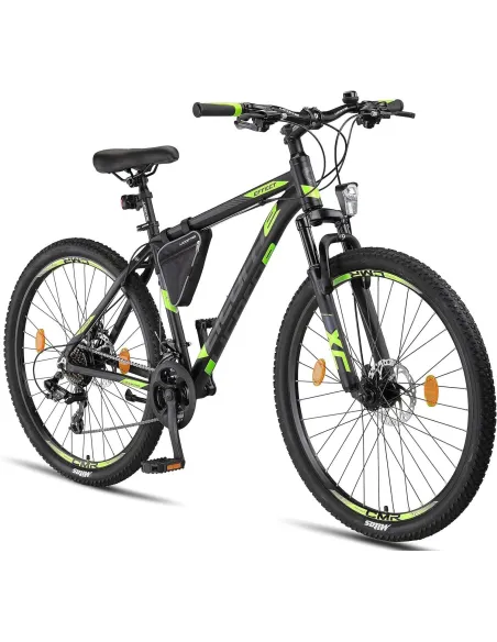 Rower Górski Uniwersalny 27,5 ALU MTB Tarcze Cyngle 21 bieg Światła Unisex