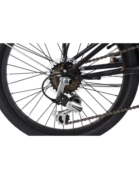 Składany Rower Miejski 20 Bagaż Stopka 6 biegów