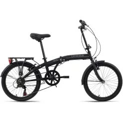 Rower Miejski Składany 20 Unisex Błotniki Bagażnik