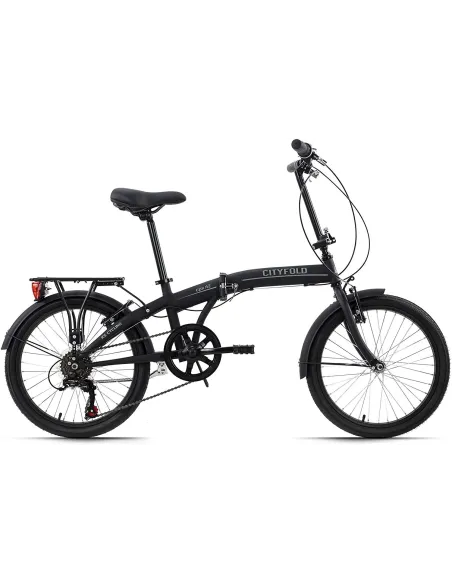 Rower Miejski Składany 20 Unisex Błotniki Bagażnik