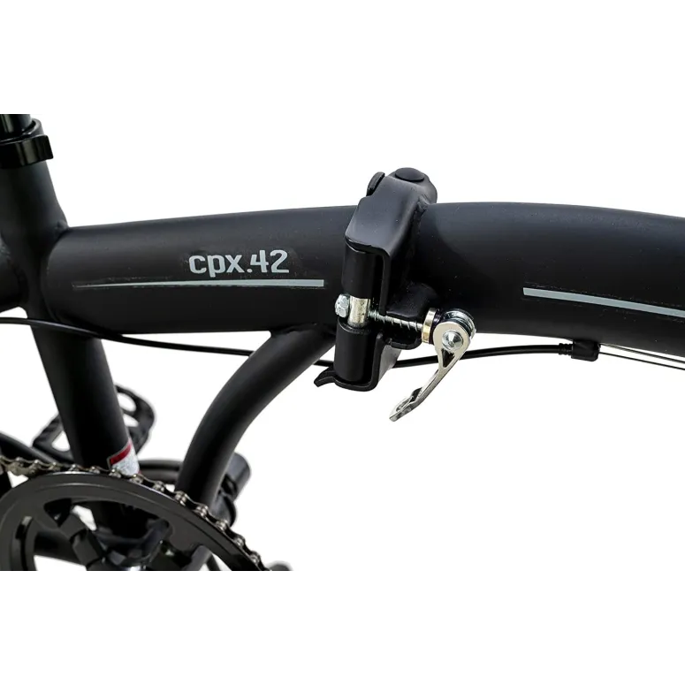 Rower Miejski Składany 20 Unisex Błotniki Bagażnik