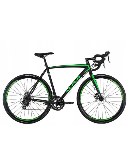 Rower Szosowy Męski 28 Tarczowe 14 Biegów ALU